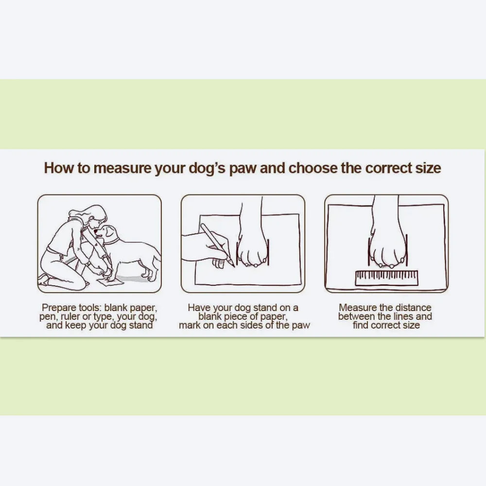 Truelove Anti-Slip Dog Boots - Black (Set of 4) - Heads Up For Tails