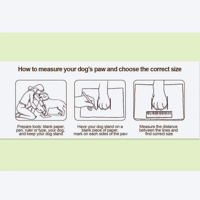 Truelove Anti-Slip Dog Boots - Black (Set of 4) - Heads Up For Tails
