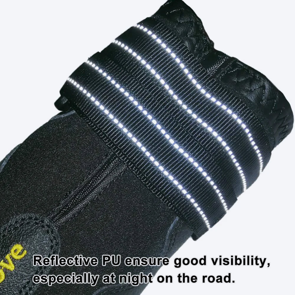 Truelove Anti-Slip Dog Boots - Black (Set of 4) - Heads Up For Tails