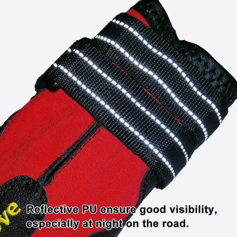 Truelove Anti-Slip Boots For Dog - Red (Set of 4) - Heads Up For Tails