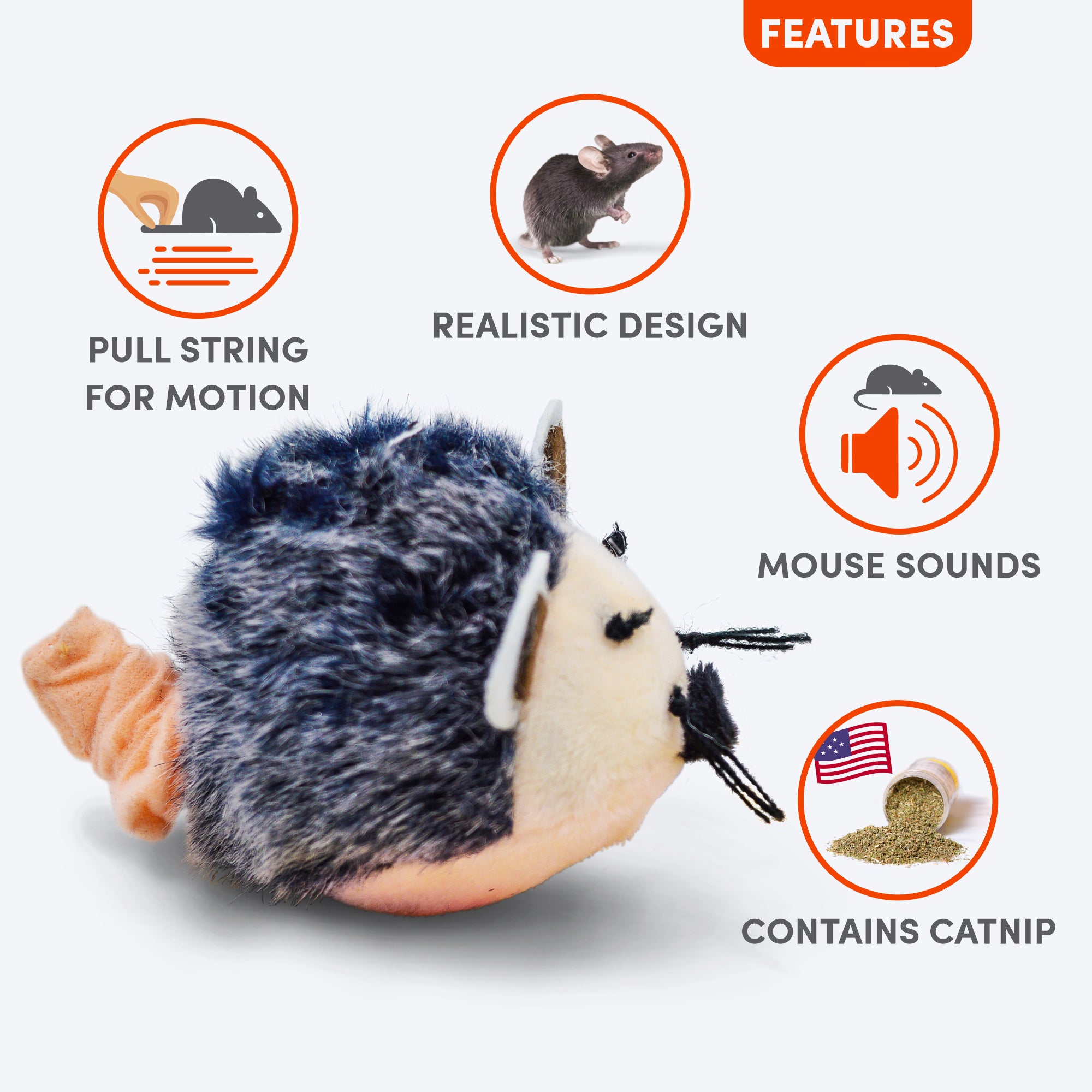 hedgehog cat toy