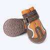 Truelove Waterproof With Reflective Straps Shoes For Dog - Pinecone & Glazed Ginger (Set of 4) - Heads Up For Tails