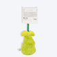 FOFOS Garden Tulip Squeaky Plush Toy For Dog - Green & Yellow - Heads Up For Tails