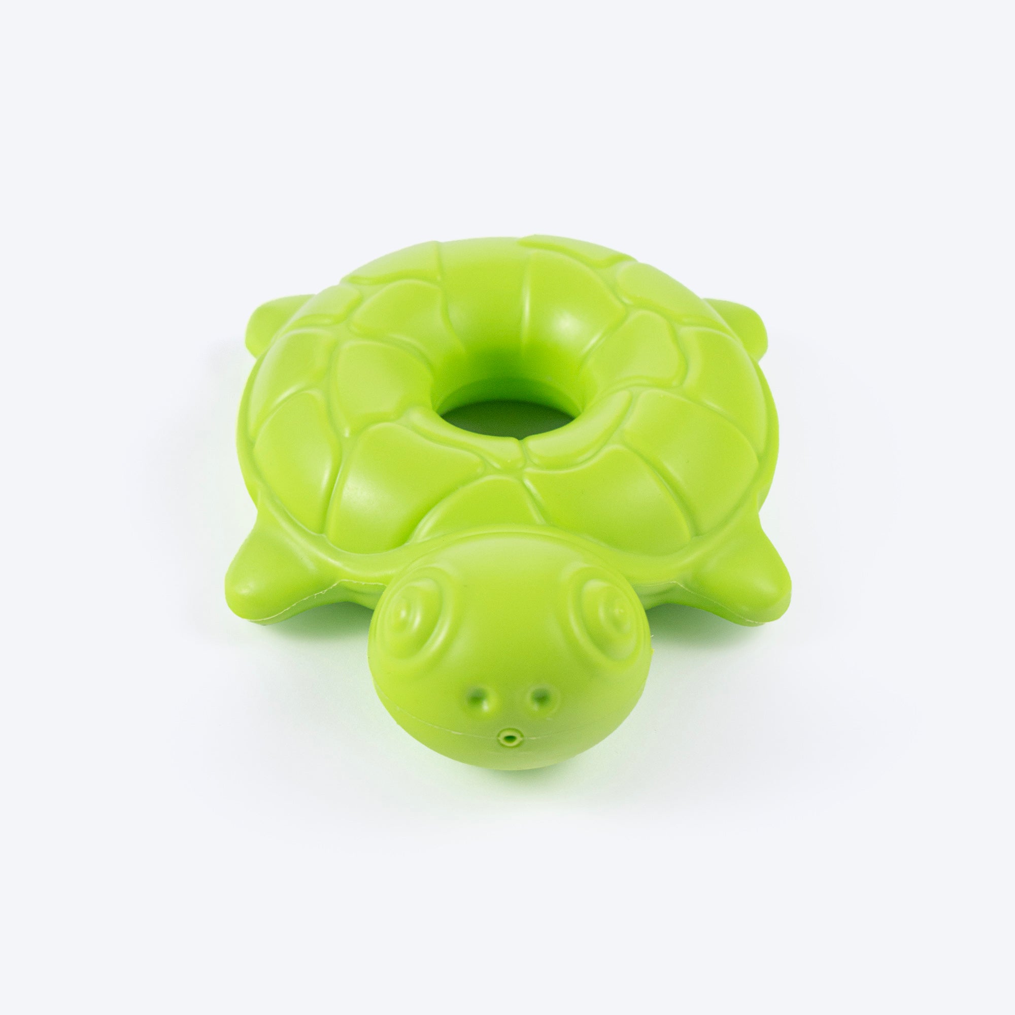 Green squeaky dog toy best sale