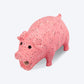 FOFOS Pig Latex Squeaker Chew Toy For Dog - Pink