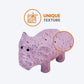 FOFOS Elephant Latex Squeaker Chew Toy For Dog - Purple