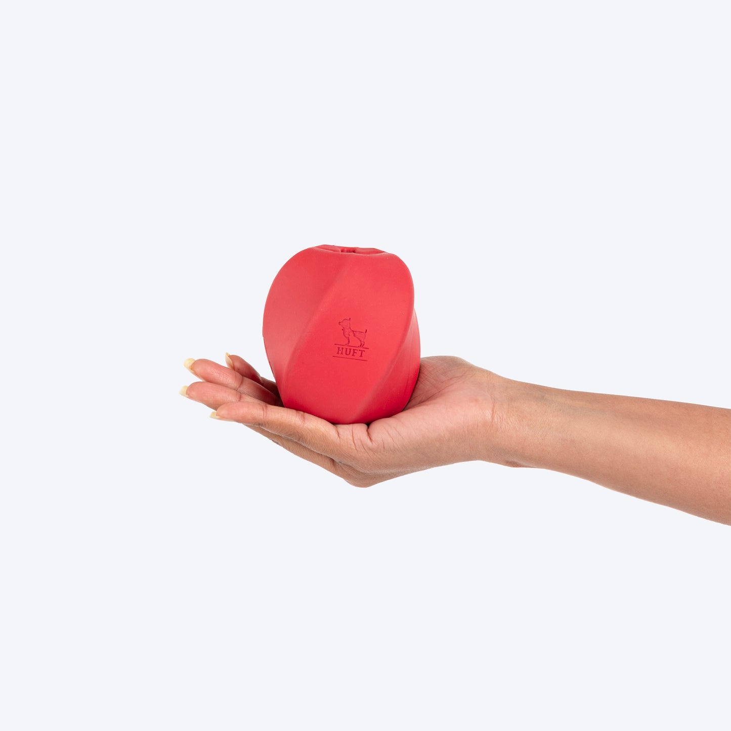 HUFT Chewtastic Treat Tumbler Chew Toy For Dog - Red