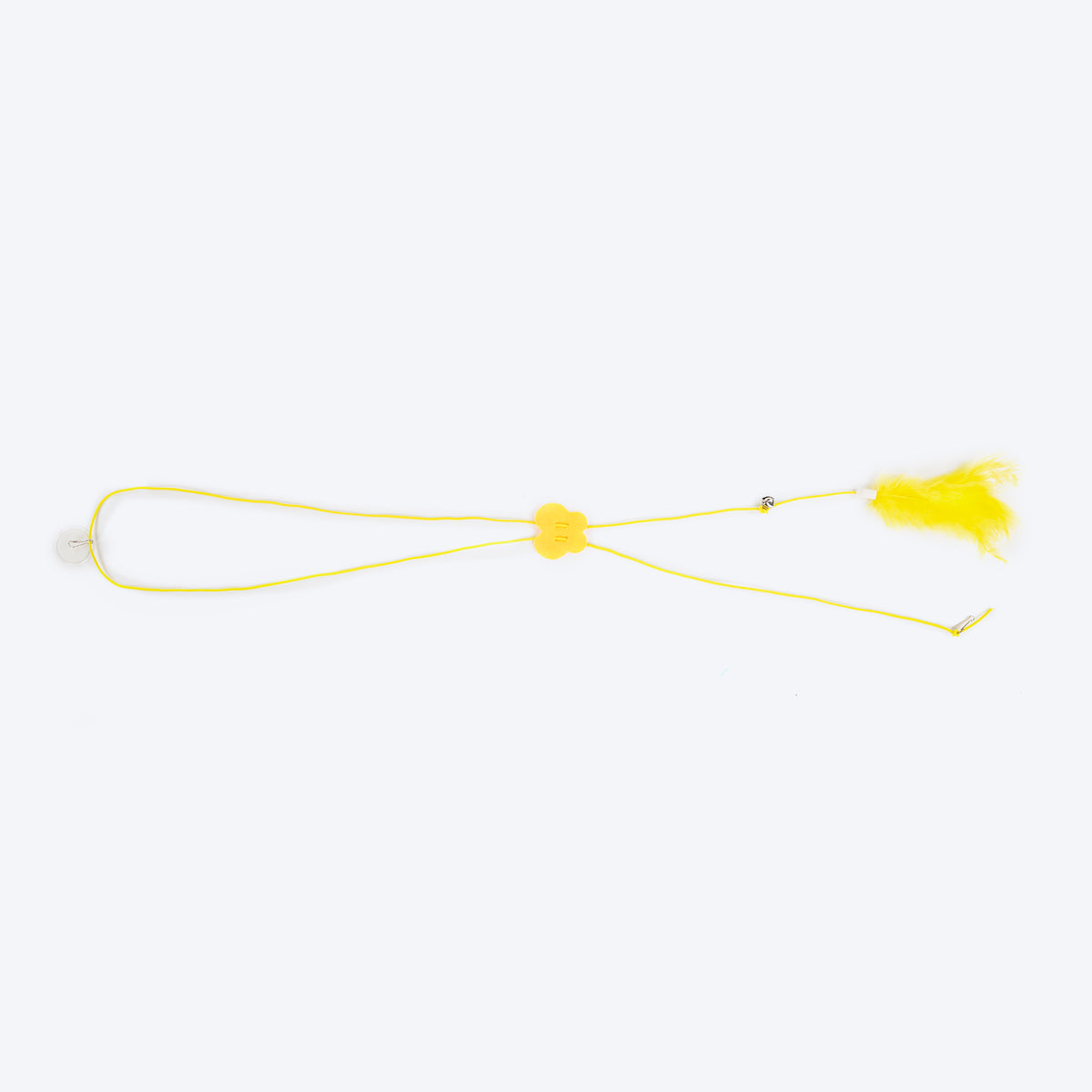 HUFT Flixxie Interactive Toy For Cat - Yellow