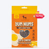 HUFT Yum Nums Soft & Chewy Sticks Egg & Cheese With Real Chicken Treat For Dogs - 75g - Heads Up For Tails