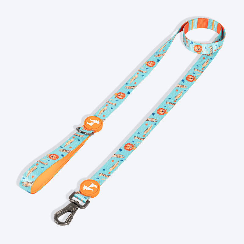 HUFT Jungle Safari Leash For Dog - Mint Green - Heads Up For Tails