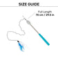 HUFT Catchy-Cat Wand Toy For Cat - Blue