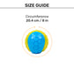 TLC Dot Ball Chew Toy For Dog - Yellow & Blue - Heads Up For Tails