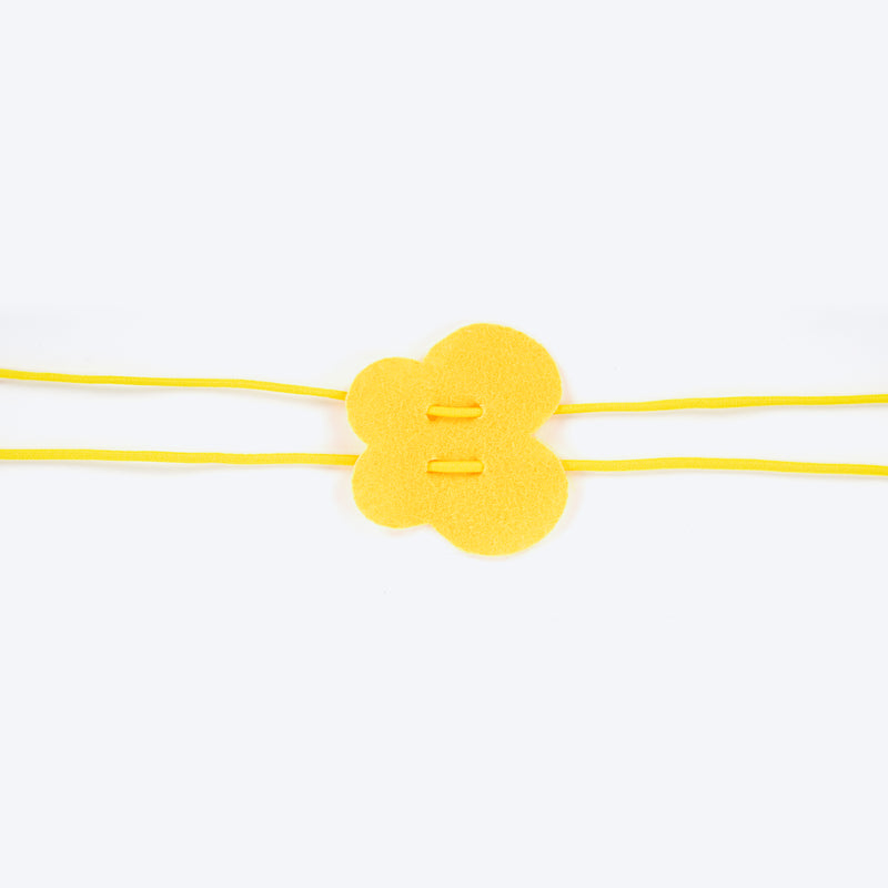 HUFT Flixxie Interactive Toy For Cat - Yellow