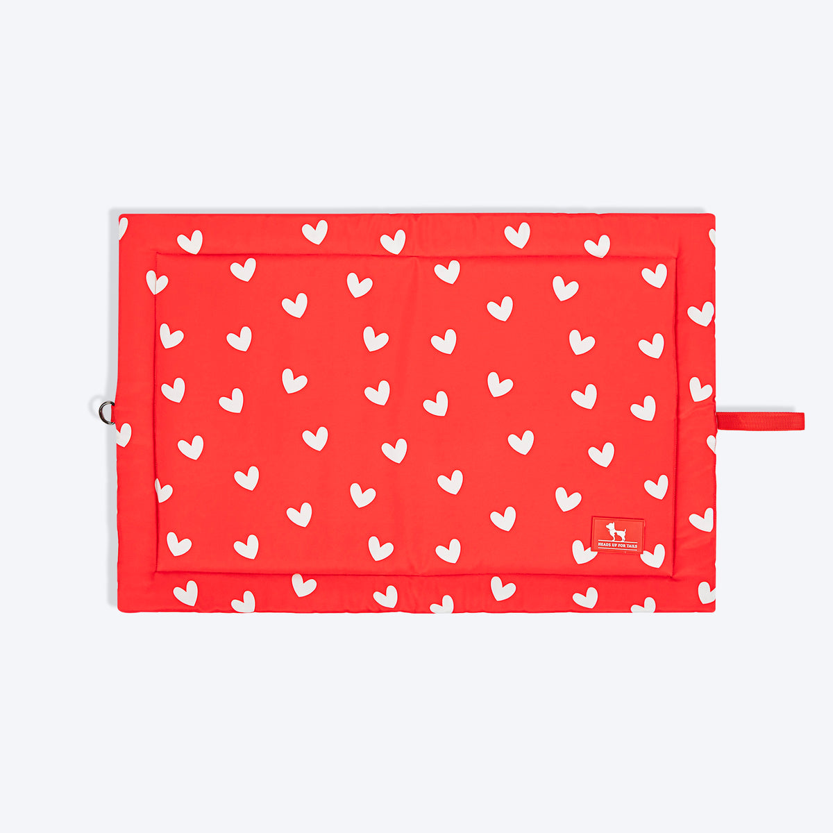 HUFT Sweethearts Flat Mat For Dog & Cat - Red