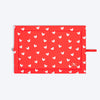 HUFT Sweethearts Flat Mat For Dog - Red - Heads Up For Tails