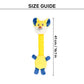 HUFT Lolo LongNeck Chew Toy For Dog - Yellow