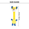 HUFT Lolo LongNeck Chew Toy For Dog - Yellow - Heads Up For Tails