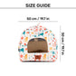 HUFT Snuggle Bloom Tent Bed For Cat - Multicolor