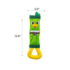 Outward Hound Mallard Fire Biterz Chew Toy For Dog - Green - Heads Up For Tails