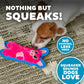 Outward Hound Durablez Pig Plush Toy For Dog - Pink