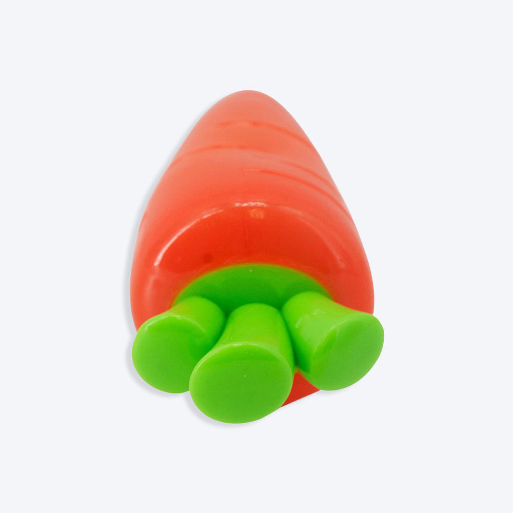 Petstages Crunch Veggies Carrot Dog Chew Toy, Large