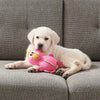 Outward Hound Flamingo Xtreme Seamz Plush Toy For Dog - Pink - M - Heads Up For Tails