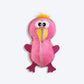 Outward Hound Flamingo Xtreme Seamz Plush Toy For Dog - Pink - M