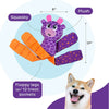 Outward Hound Giraffe Silly Legz Plush Toy For Dog - Purple - Heads Up For Tails