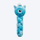 Outward Hound Twistiez Monster Plush With Interactive Toy For Dog - Blue - L - Heads Up For Tails