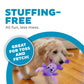 Outward Hound Moose Stuffing-Free Big Squeak Plush Toy For Dog - Purple - M