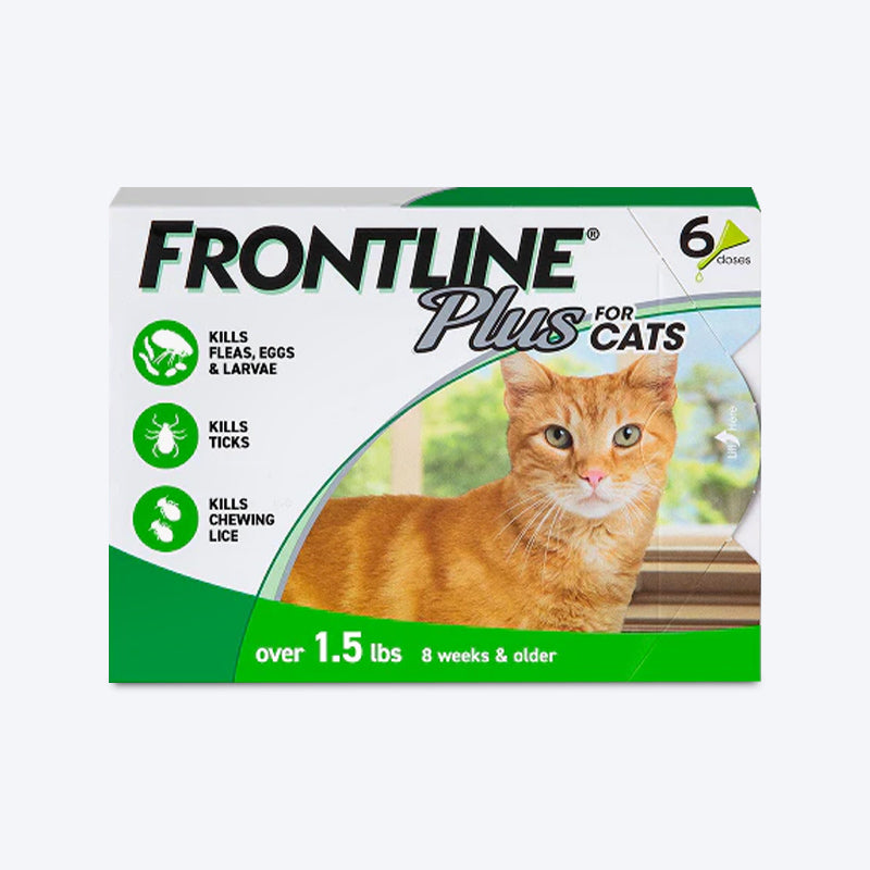 Frontline Plus Spot On Solution For Cat Above 8 Weeks