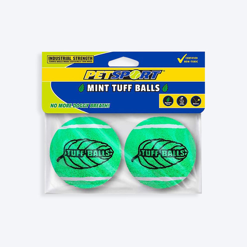 Petsport Tuff Balls Dog Toy - Mint - Pack Of 2_03