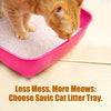 Savic Cat Litter Tray - 15 x 10 x 3 inch - Heads Up For Tails