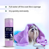 Trimz Quick Dry Absorption Pet Towel - Heads Up For Tails