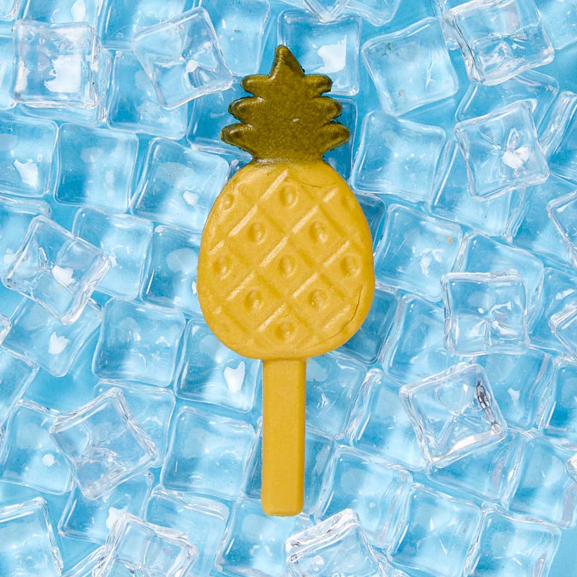 Pup Ice Fruity Lollies Pineapple Ready To Freeze Treat For Adult Dog - 90 gm - Heads Up For Tails