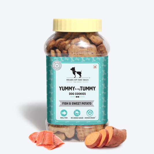 HUFT YIMT Fish & Sweet Potato Dog Biscuits