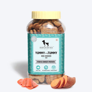HUFT YIMT Fish & Sweet Potato Dog Biscuits - Heads Up For Tails