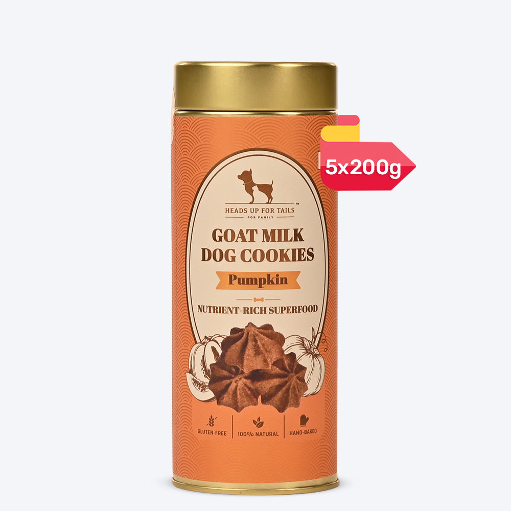 HUFT Goat Milk Dog Cookies - Pumpkin - 200 g