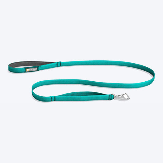 Ruffwear Front Range Dog Leash - Aurora Teal - Heads Up For Tails