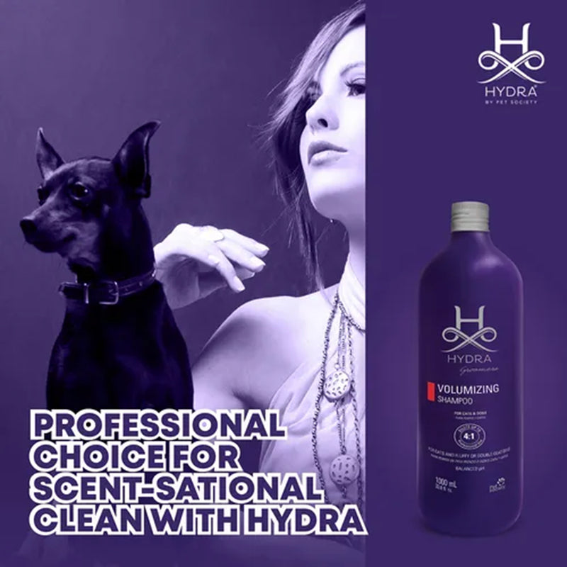 Hydra Groomers Volumizing Shampoo For Dog & Cat - 1 Ltr - Heads Up For Tails
