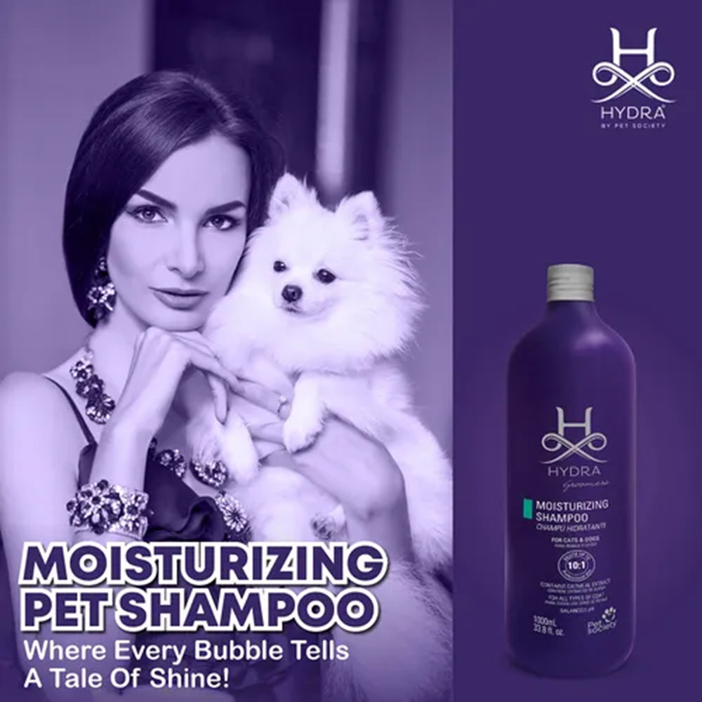 Hydra Groomers Moisturizing Shampoo For Dog & Cat - 1 Ltr - Heads Up For Tails