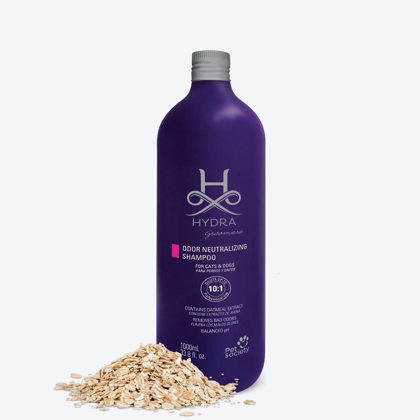 Hydra Groomers Odor Neutralizing Shampoo For Dog & Cat - 1 Ltr - Heads Up For Tails