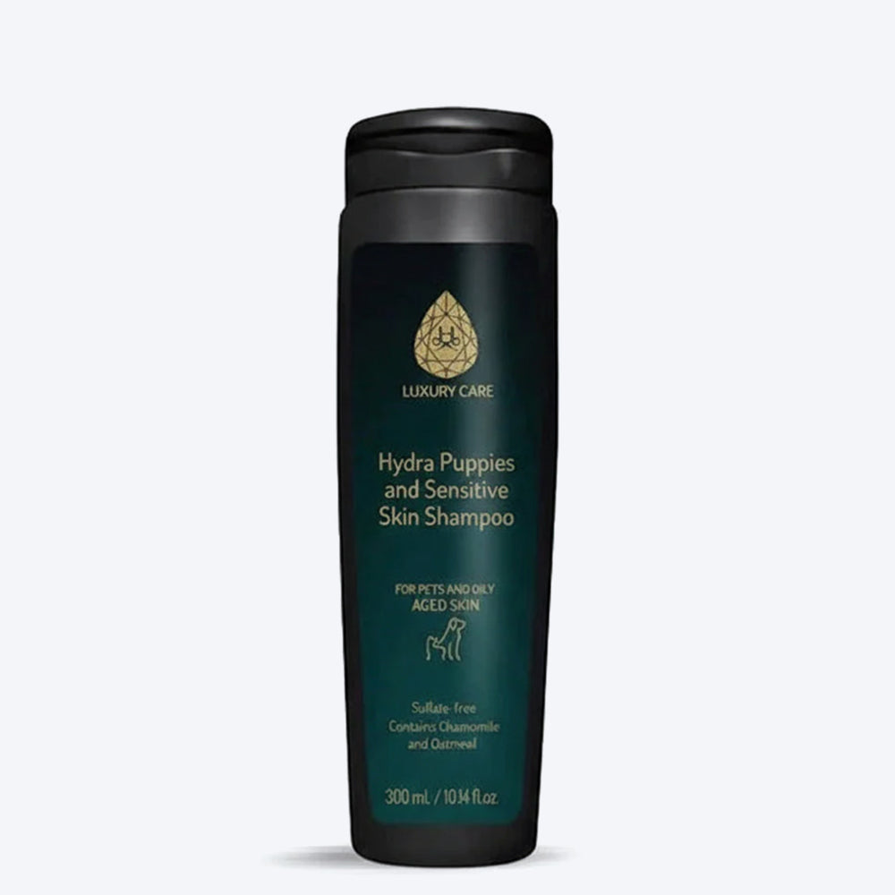 Hydra Luxury Care Puppies And Sensitive Skin Shampoo For Dog & Cat - 300 ml - Heads Up For Tails