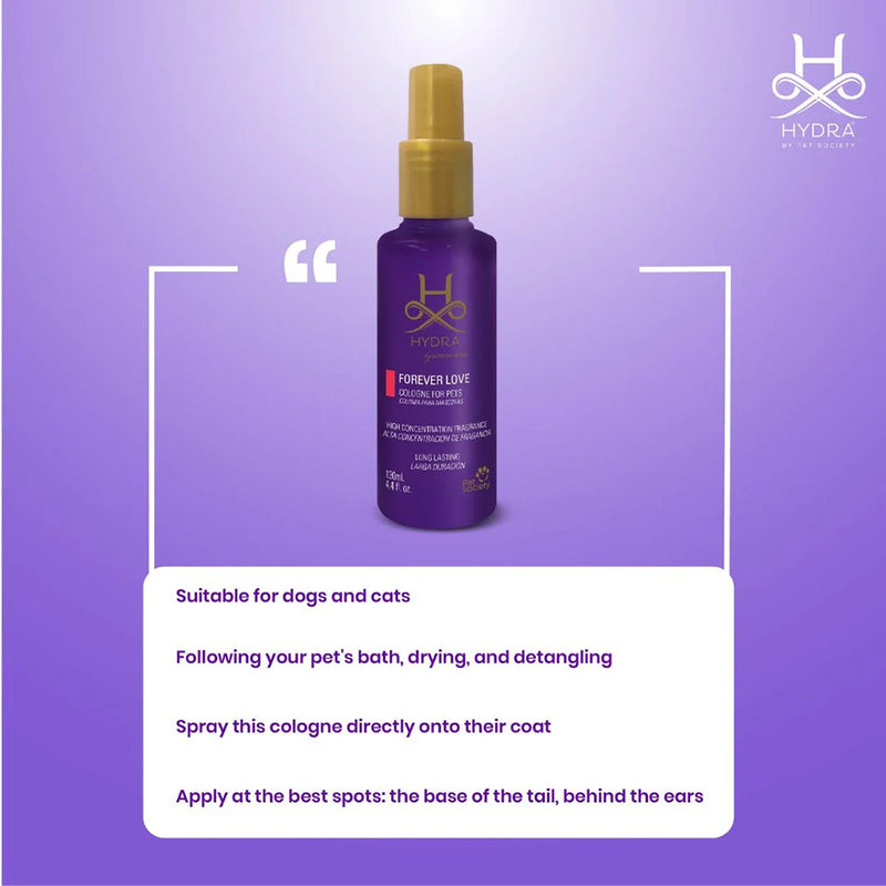 Hydra Forever Love Cologne For Dog & Cat - 130 ml - Heads Up For Tails