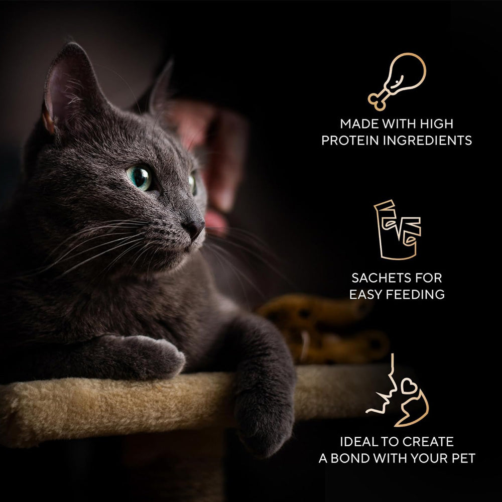 Sheba Duo Tuna & Chicken, Salmon & Tuna, Chicken & Salmon Cat Food - 135 g (Contains 3 Variants)