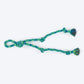 HUFT Tuggables Mighty Knots Rope Toy For Dog - Blue & Green