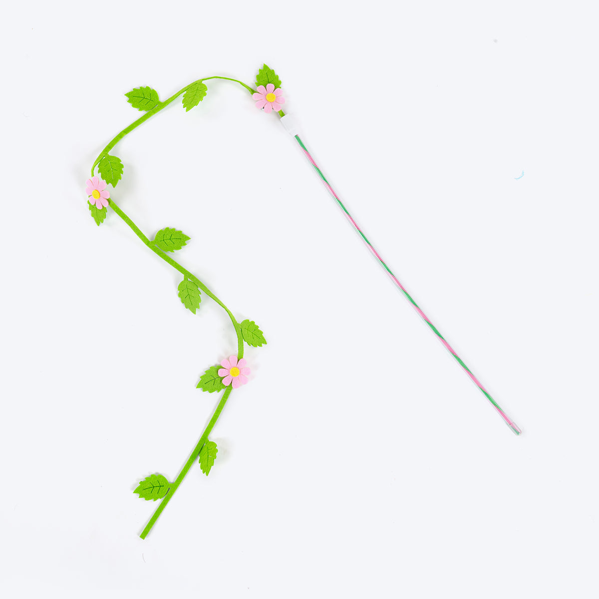 HUFT Meodow Chase Wand Toy For Cat - Green