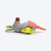 HUFT Cheery Roo Squeaky Plush Toy For Puppies - Multicolor - Heads Up For Tails