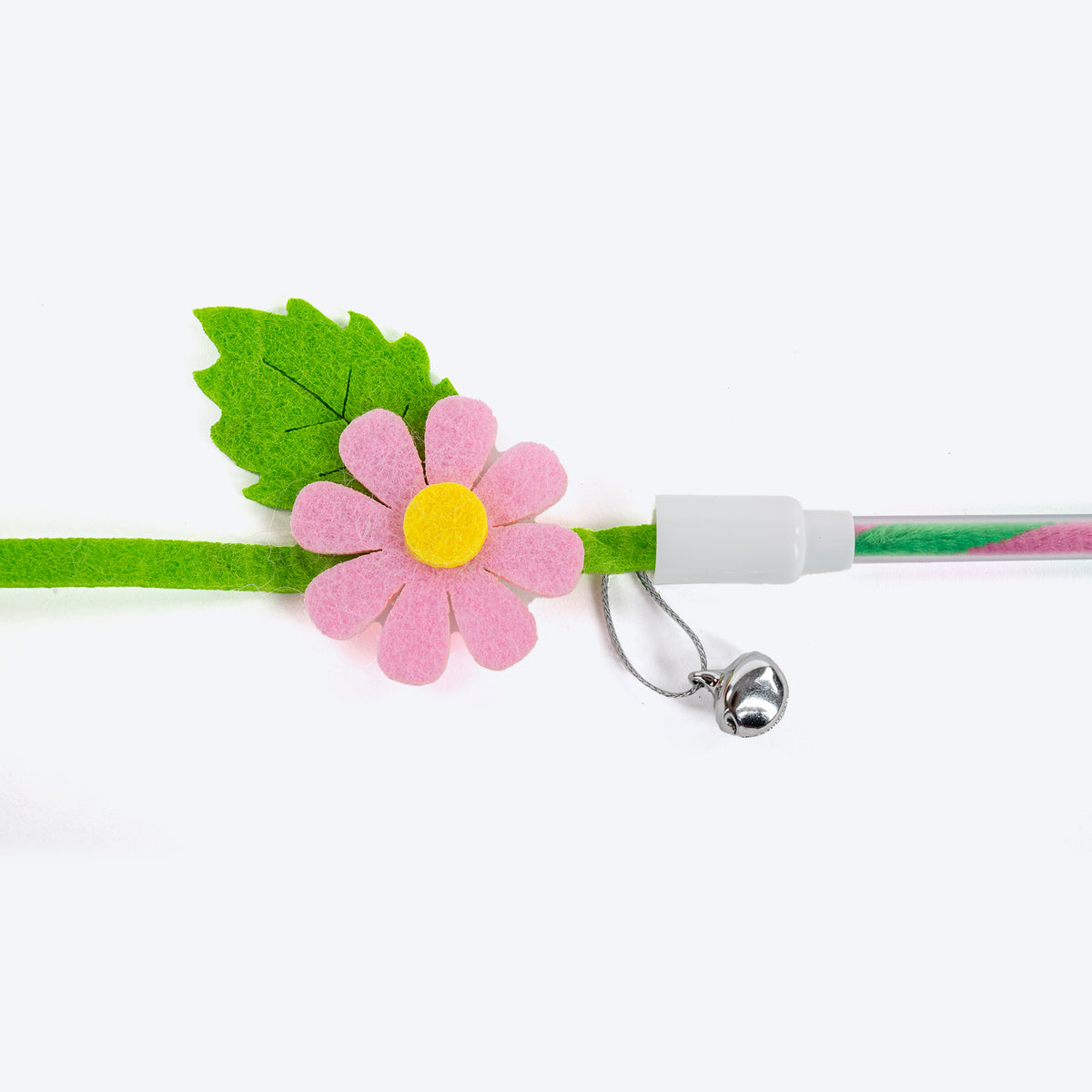 HUFT Meodow Chase Wand Toy For Cat - Green