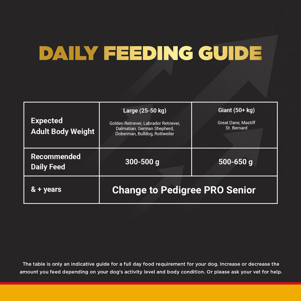 Pedigree PRO Expert Nutrition Active Adult Dry Dog Food